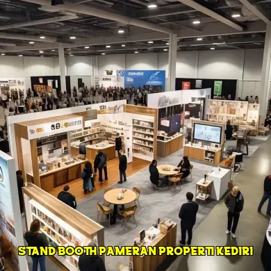 stand booth pameran properti kediri